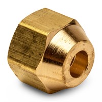 "Flanged nut 1/4"""