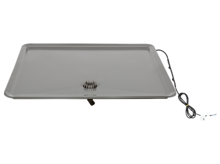 Sulatusvesialusta Pancake sis.2 teho lämmityksen 395 W 1232x610mm