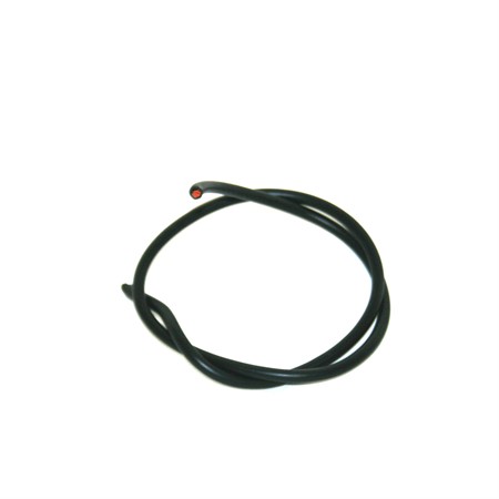 Connection wire RK 1x6 mm2, Black, 1 meter