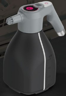 Masto Elektroninen painepullo pesuaineelle. USB lataus